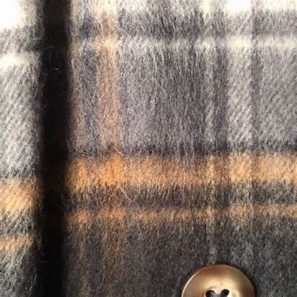 Worthington Double Breasted Plaid Cropped Jacket Size Large - Picture 10 of 16